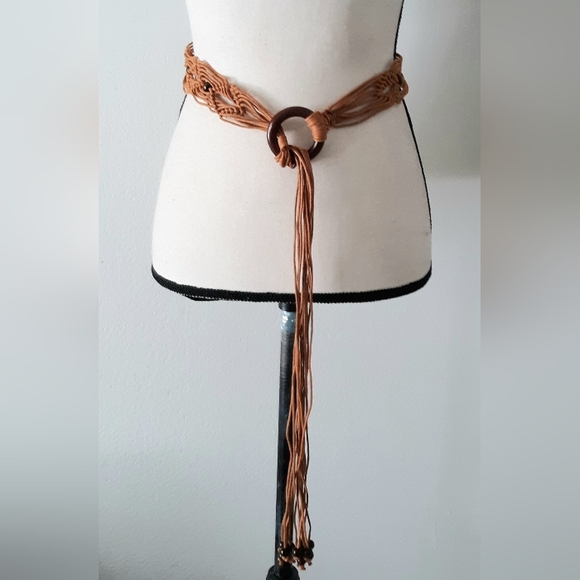 Woven Tie Belt - Picture 2 of 3